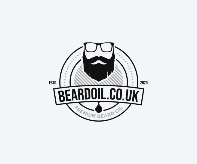beardoil brand logo design logotipo dizainas